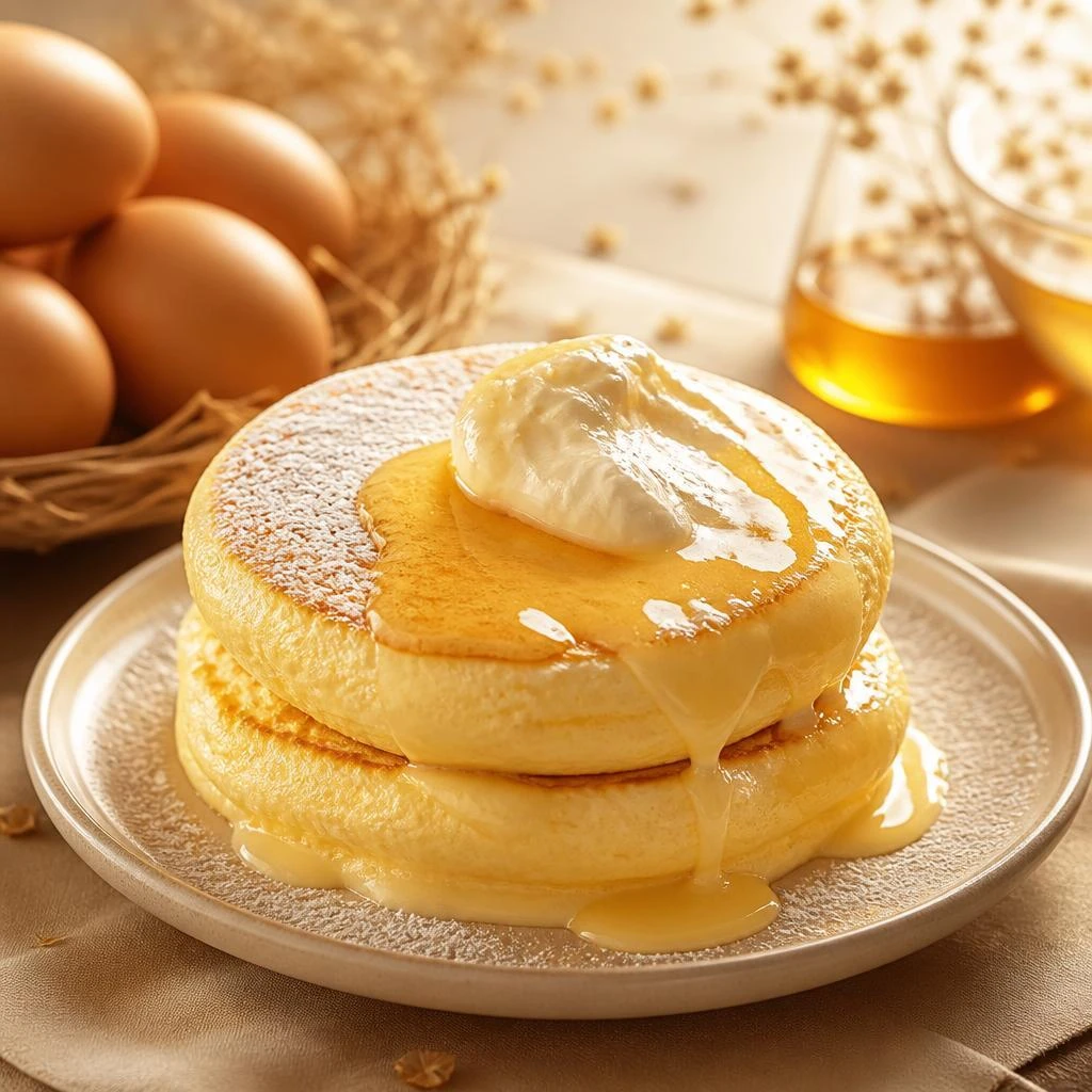 こだわりのパンケーキ